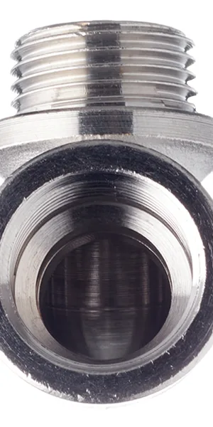 Угол Stout 1/2 ВР(г) х 1/2 НР(ш) с упором никелированный (SFT-0016-000012)