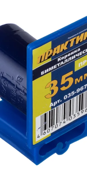 Коронка биметаллическая Практика (035-967) универсальная d35 мм