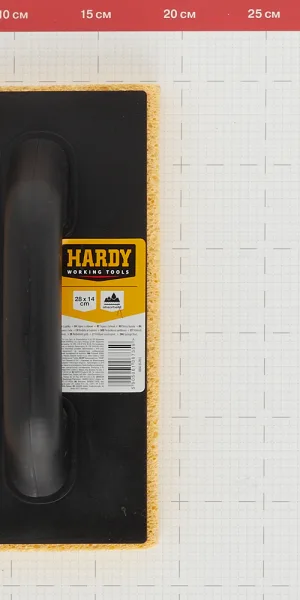 Терка Hardy (0840-332803) 280х140 мм губка из целлюлозы 25 мм
