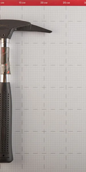 Молоток кровельщика Hesler 600 г металлическая ручка