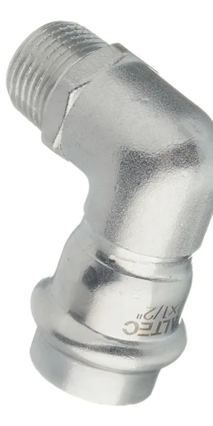 Угол VALTEC (VTi.953.I.002204) 90° 22 мм х 1/2 НР нержавеющая сталь