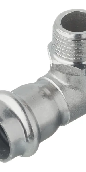 Угол VALTEC (VTi.953.I.002204) 90° 22 мм х 1/2 НР нержавеющая сталь