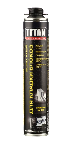 Клей для кладки блоков профессиональный Tytan Professional EURO 870 мл