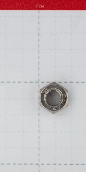 Гайка крепежная нержавеющая сталь М10 DIN 934 (5 шт.)