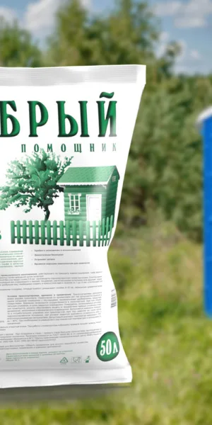 Торф для биотуалетов Добрый помощник 50 л