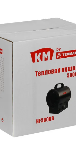 Пушка тепловая электрическая 5 кВт КМ HF5000B прямого нагрева
