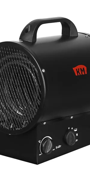 Пушка тепловая электрическая 5 кВт КМ HF5000B прямого нагрева