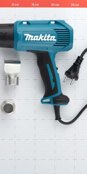 Фен строительный электрический Makita HG5030K 1600 Вт (6666910)