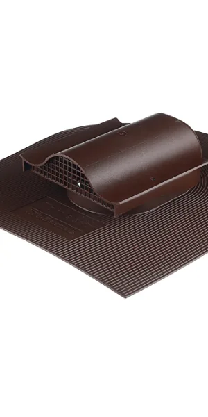Аэратор Поливент КТВ-вентиль для гибкой черепицы коричневый RAL 8017