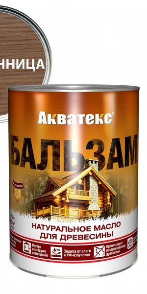 Масло Акватекс Бальзам для дерева лиственница 0,75 л