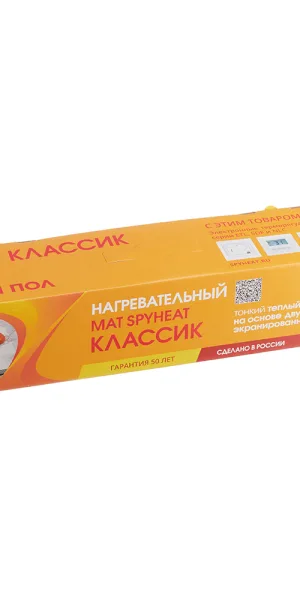 Теплый пол нагревательный мат Spyheat Классик 1 кв.м 150 (150) Вт