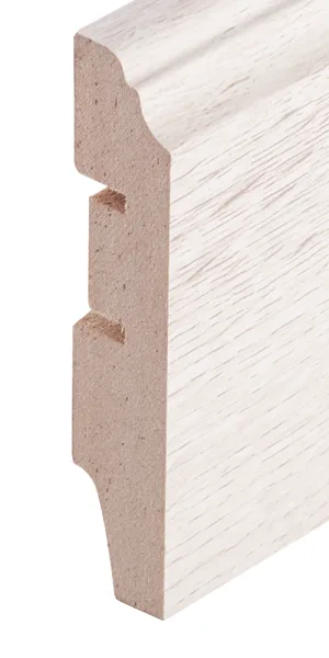 Плинтус МДФ Cosca Décor WP07 дуб кремовый 80х16х2400 мм