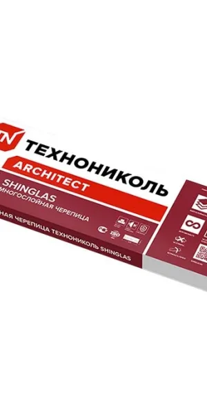 Черепица гибкая Шинглас Кантри многослойная аризона 2,6 кв.м