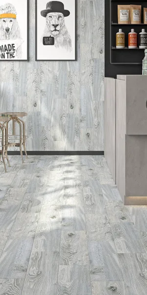 Керамогранит Cersanit Northwood серый матовый 598х185х7,5 мм (11 шт.=1,216 кв.м)