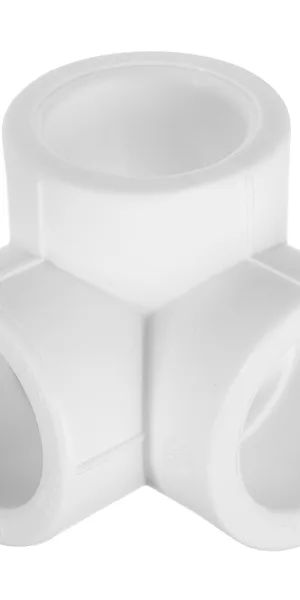 Тройник полипропиленовый Valtec двухплоскостной 25 х 25 х 25 мм (VTp.738.0.025)