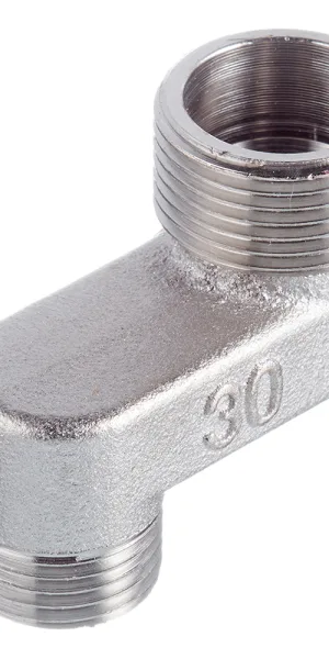 Эксцентрик Valtec 3/4 НР(ш) х 1/2 НР(ш) х 30 мм латунный (VTr.095.N.0504030)