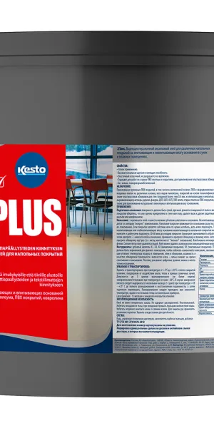 Клей акриловый для гибких напольных покрытий Kesto 2 Plus 18 кг