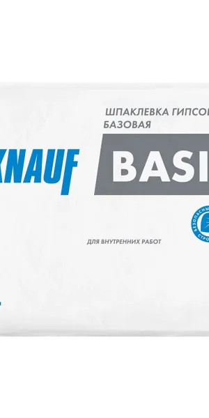 Шпаклевка гипсовая Knauf Базис базовая 25 кг