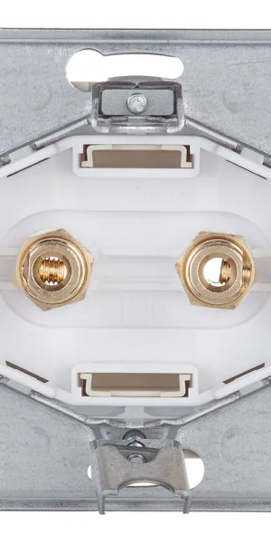 Розетка аудио Systeme Electric AtlasDesign встраиваемая бежевая (ATN000287)
