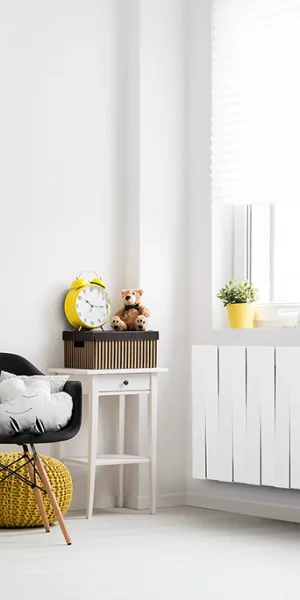 Радиатор биметаллический Royal Thermo Piano Forte 500 мм 10 секций 1" боковое подключение 591х800 мм белый