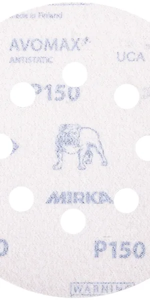 Диск шлифовальный Mirka Antistatic d125 мм P150 на липучку бумажная основа (5 шт.)