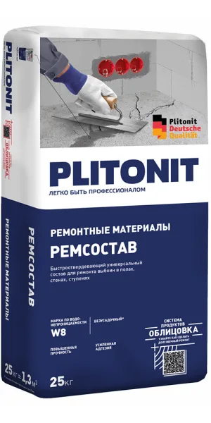 Ремсостав Plitonit универсальный 25 кг