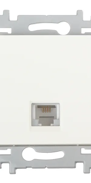 Розетка телефонная Legrand Inspiria встраиваемая слоновая кость RJ11 (673821)
