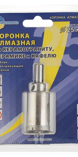 Коронка алмазная Trio-Diamond (400025) по керамограниту d25 мм