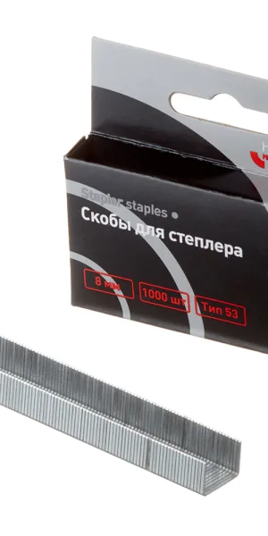 Скобы для степлера Hesler тип 53 8 мм (1000 шт.)