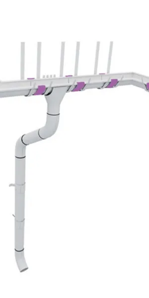 Соединение желоба Grand Line металлическое d125 мм графитовый серый RAL 7024