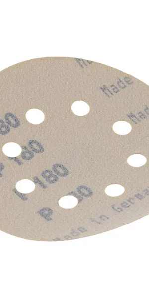 Диск шлифовальный Starcke d125 мм P180 на липучку перфорированный (5 шт.)