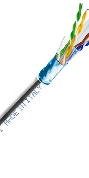 Интернет-кабель (витая пара) FTP CAT6 LAN 641 4х2х0,57 мм экранированный Cavel