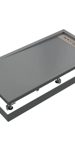 Экран для поддона Good Door Stella ABS-акрил 120х90х10 см прямоугольник графит (ЭЛ00174)