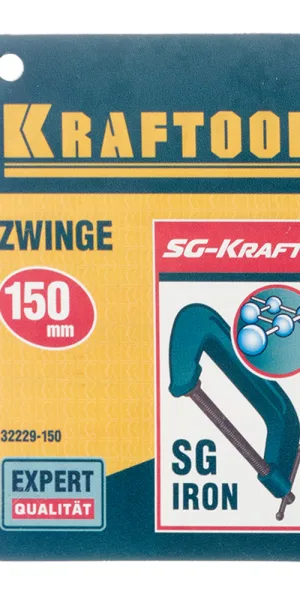 Струбцина столярная Kraftool (32229-150) G-тип 150х65 мм