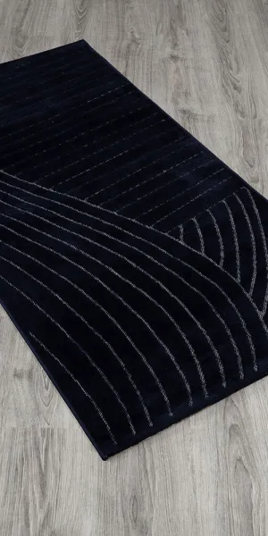 Ковер 2х3 м прямоугольный Soft синий