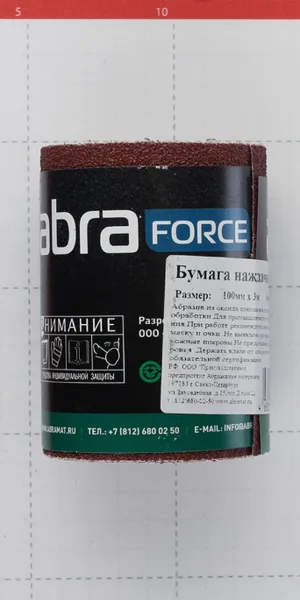 Наждачная бумага Abraforce 100 мм 3 м Р40
