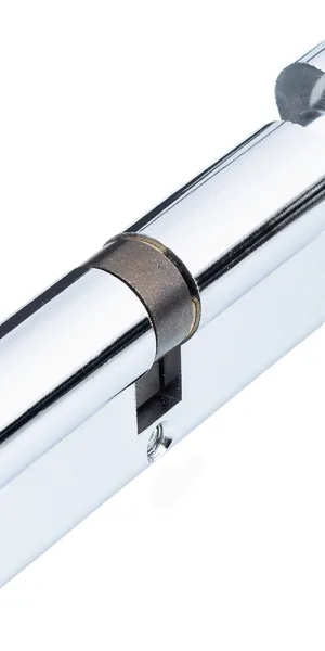 Цилиндр Palladium C BK CP 80 40х40 мм ключ/вертушка хром