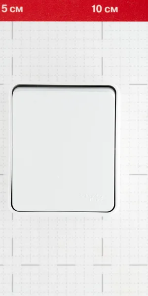 Переключатель Systeme Electric AtlasDesign Profi54 одноклавишный накладной белый (ATN540161)