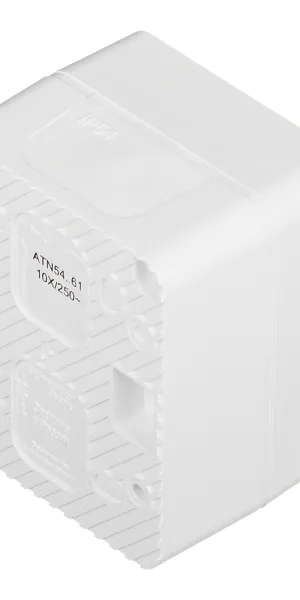 Переключатель Systeme Electric AtlasDesign Profi54 одноклавишный накладной белый (ATN540161)