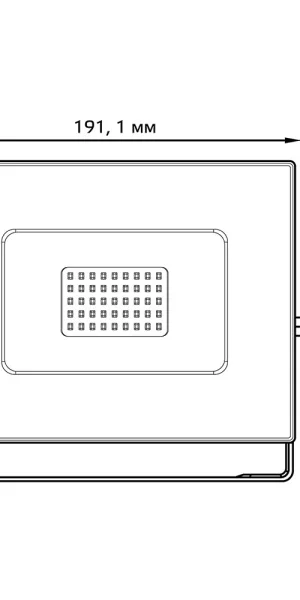 Прожектор светодиодный Gauss Elementary ДО-70 6500К 70 Вт IP65 черный