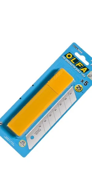 Лезвие для ножа Olfa 25 мм прямое (5 шт.)