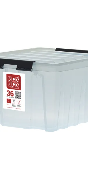 Контейнер для хранения Rox Box (036-00.07) 500х390х255 мм 36 л с крышкой