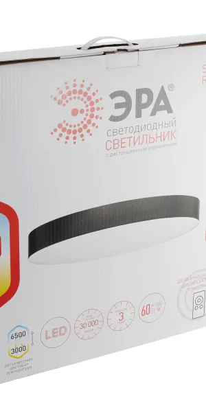 Светильник светодиодный потолочный Эра Relict SPB-6 3000-6500К 60 Вт 20 кв.м белый IP20 (Б0059497)