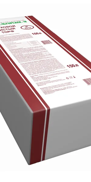 Торф Пельгорское-М верховой сфагновый чистый 150 л