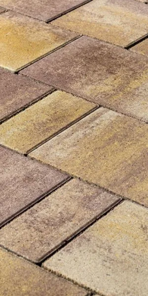 Плитка тротуарная разноразмерная Старый город Ландхаус 2.0 color mix Степь Braer (12,9 кв.м)
