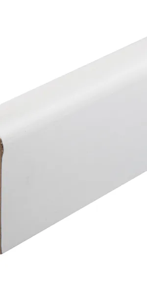 Плинтус МДФ Cosca Décor AP02 белый 60х16х2400 мм под покраску