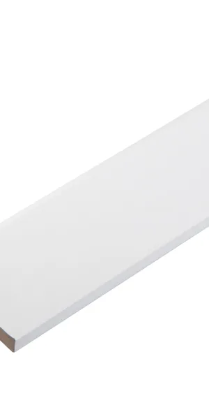 Плинтус МДФ Cosca Décor AP02 белый 60х16х2400 мм под покраску