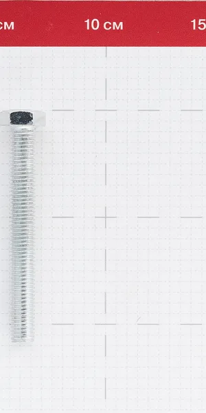 Болт оцинкованный M12x100 мм DIN 933 (2 шт.)