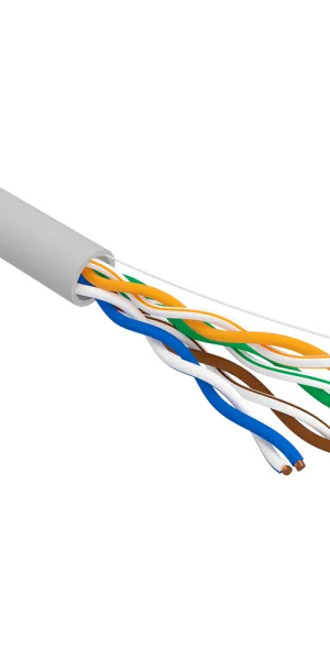 Интернет-кабель (витая пара) UTP 4PR CAT5e 4х2х0,48 мм Proconnect (305 м)