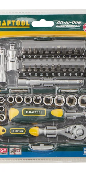 Набор бит и торцевых головок Kraftool (27970-H38) (38 шт.)